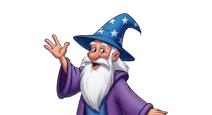 ساحر برمجي لطيف يرحب بالأطفال